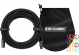 CABLEWORKS CÂBLES MICROPHONE GCWC-XLR-100