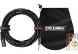 CABLEWORKS CÂBLES MICROPHONE GCWC-XLR-10MTRS