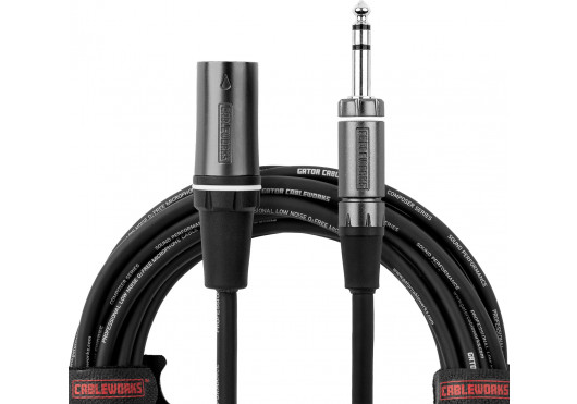CABLEWORKS CÂBLES MICROPHONE GCWC-XLR-18INMTRS