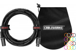 CABLEWORKS CÂBLES MICROPHONE GCWC-XLR-20
