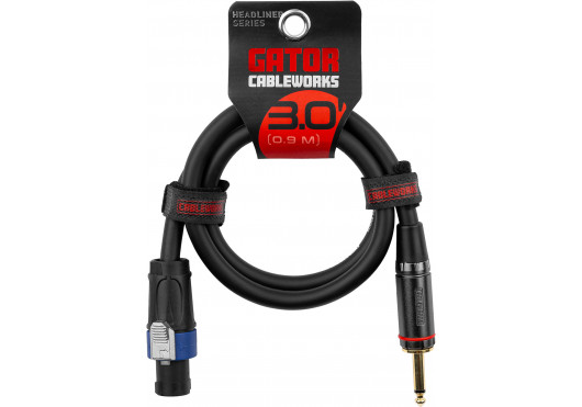 CABLEWORKS CÂBLES HAUT-PARLEUR GCWH-SPK-03-1TL