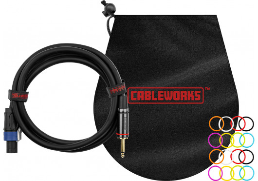 CABLEWORKS CÂBLES HAUT-PARLEUR GCWH-SPK-06-1TL