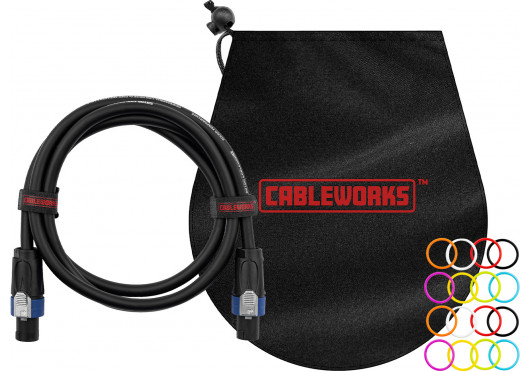 CABLEWORKS CÂBLES HAUT-PARLEUR GCWH-SPK-06-2TL