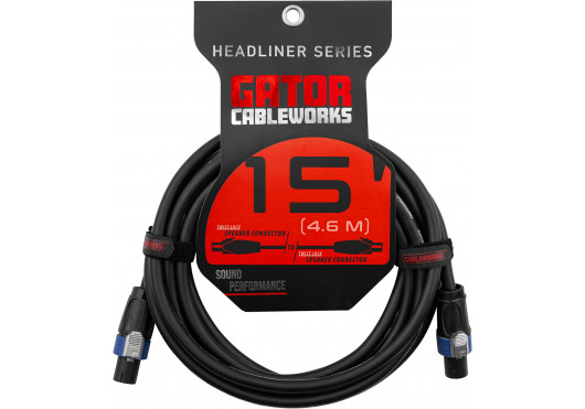 CABLEWORKS CÂBLES HAUT-PARLEUR GCWH-SPK-15-2TL
