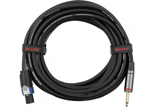 CABLEWORKS CÂBLES HAUT-PARLEUR GCWH-SPK-25-1TL