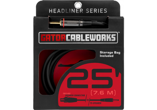 CABLEWORKS CÂBLES HAUT-PARLEUR GCWH-SPK-25-1TL