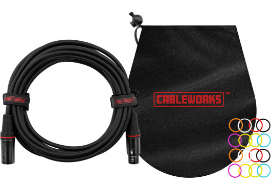 CABLEWORKS CÂBLES MICROPHONE GCWH-XLR-10