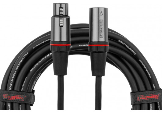 GATOR CABLEWORKS CÂBLES MICROPHONE GCWH-XLR-30