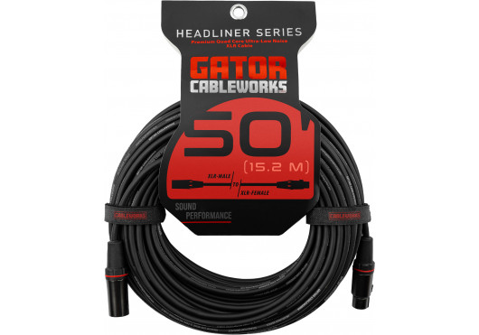 CABLEWORKS CÂBLES MICROPHONE GCWH-XLR-50