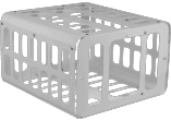 photo Cage de protection pour petit projecteur blanc