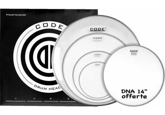 CODE DRUMHEADS Full Pack FPDNACLRR