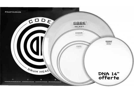 CODE DRUMHEADS Full Pack FPDNACLRS