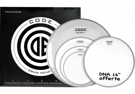 CODE DRUMHEADS Full Pack FPGENCLRF