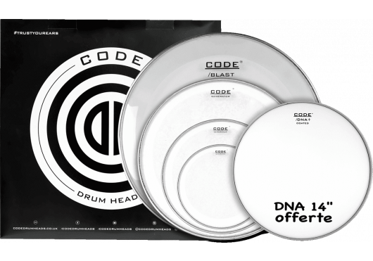 CODE DRUMHEADS Full Pack FPGENCLRR