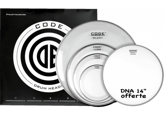 CODE DRUMHEADS Full Pack FPRRCLRF