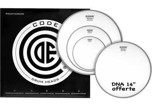 CODE DRUMHEADS Tom Pack TPDNACTDR