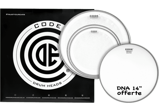 CODE DRUMHEADS TOM PACK TPGENCLRS