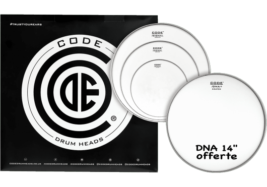 CODE DRUMHEADS TOM PACK TPSIGCTDF