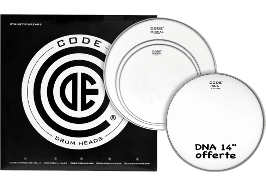 CODE DRUMHEADS Tom Pack TPSIGCTDS