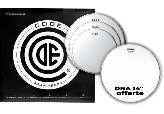 CODE DRUMHEADS Tom Pack TPSIGSMOF