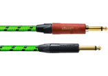 Fiches NEUTRIK 6,35 mm - vert réactif UV - 6 m