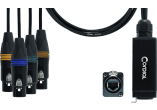 EtherCon/4 XLR f. - 3 pts photo EtherCon/4 XLR f. - 3 pts
