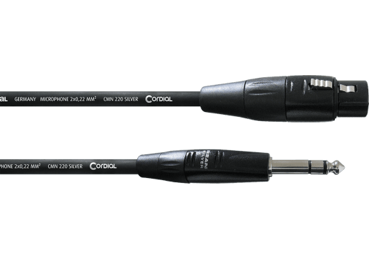 CORDIAL Câbles microphone CIM1.5FV