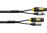 XLR + Powercon True1 - 1.5m photo XLR + Powercon True1 - 1.5m