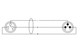 CORDIAL CÂBLES MICROPHONE CPM2.5FM-234