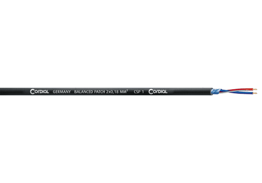 CORDIAL Câbles microphone CSP1-500