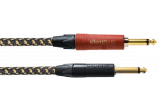 Fiches NEUTRIK 6,35 mm avec Silent - gaine textile - 6 m