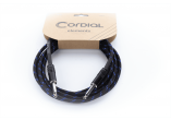CORDIAL Câbles Instrument EI3PP-TWEED-BL