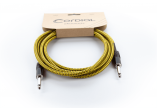 CORDIAL Câbles Instrument EI3PP-TWEED-YE