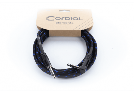 CORDIAL Câbles Instrument EI3PR-TWEED-BL