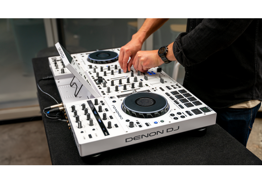 DENON DJ SYSTEMES DJ TOUT-EN-UN PRIME4+WHITE