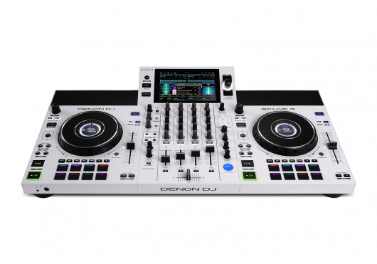 DENON DJ SYSTEMES DJ TOUT-EN-UN SCLIVE4-WH