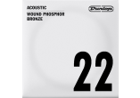 Corde Phosphore Bronze, filé rond, 022