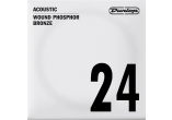 Corde Phosphore Bronze, filé rond, 024