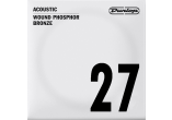 Corde Phosphore Bronze, filé rond, 027