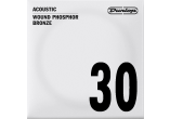 Corde Phosphore Bronze, filé rond, 030