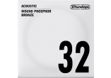 Corde Phosphore Bronze, filé rond, 032