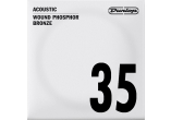 Corde Phosphore Bronze, filé rond, 035