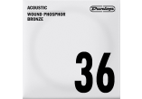 Corde Phosphore Bronze, filé rond, 036