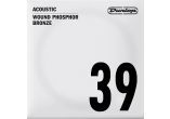 Corde Phosphore Bronze, filé rond, 039
