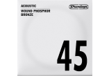 Corde Phosphore Bronze, filé rond, 045