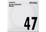 Corde Phosphore Bronze, filé rond, 047