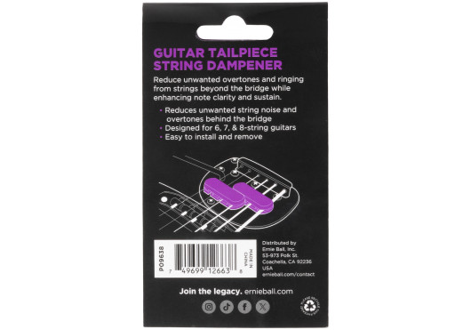 ERNIE BALL ACCESSOIRES 9638