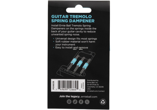 ERNIE BALL ACCESSOIRES 9639