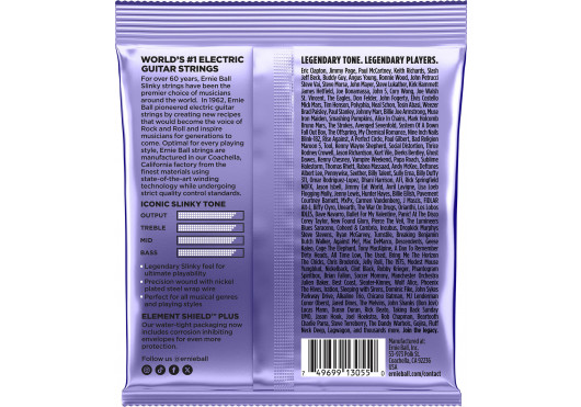2219 ERNIE BALL CORDES ELECTRIQUES 2219