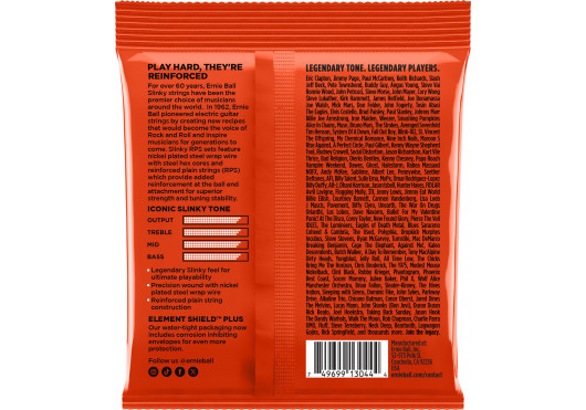 ERNIE BALL CORDES ELECTRIQUES 2237